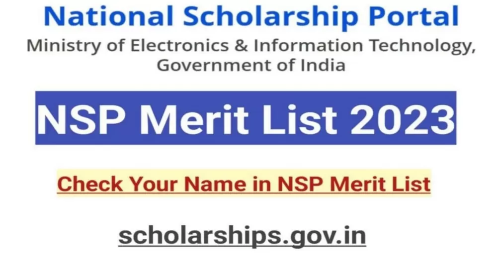 Select NSP Scholarship 2023